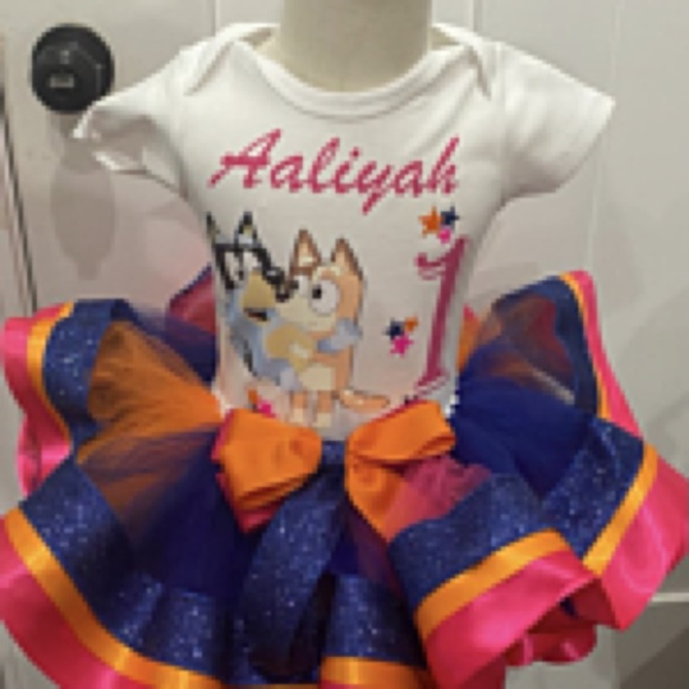 Bluey tutu set